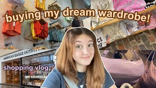 HUGE CLOTHES SHOPPING VLOG 2021 | BUYING MY DREAM CLOSET