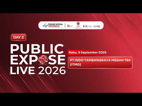 Public Expose Live 2026 - PT Indo Tambangraya Megah Tbk (ITMG)