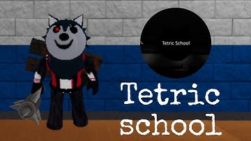 How to escape Tetric school in piggy: the Hidden text |Roblox