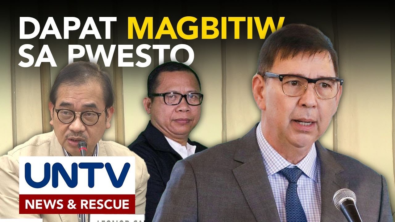 Ilang grupo, nanawagang magbitiw sa pwesto si E.S. Ralph Recto