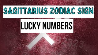 Sagittarius Lucky Numbers