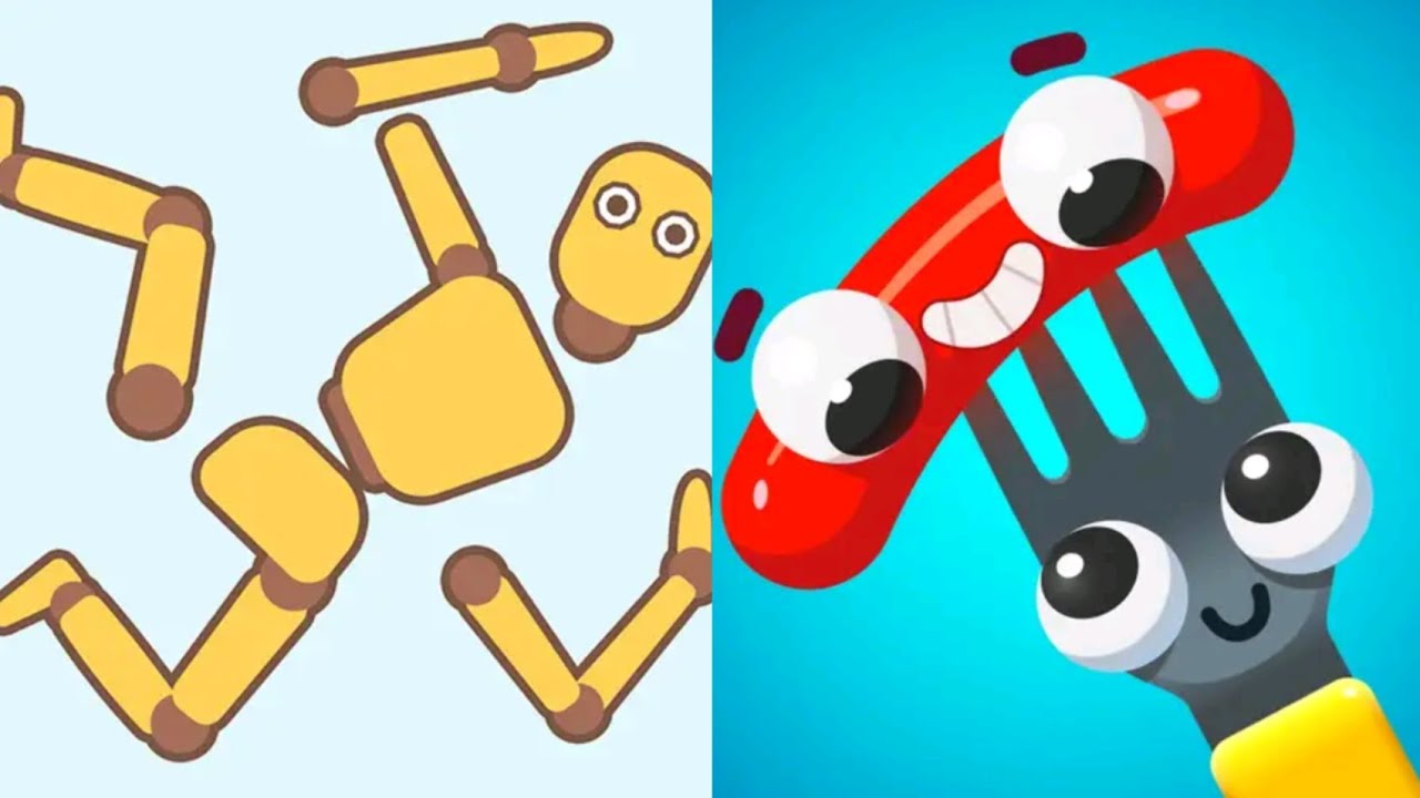 Ragdoll Break VS Fork N Sausage / All Max Levels Gameplay Android,ios New Update