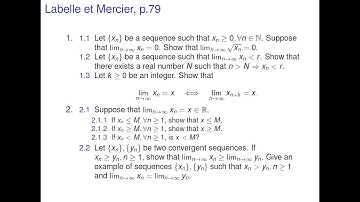 Analysis - Comparison of Limits of Two Sequences