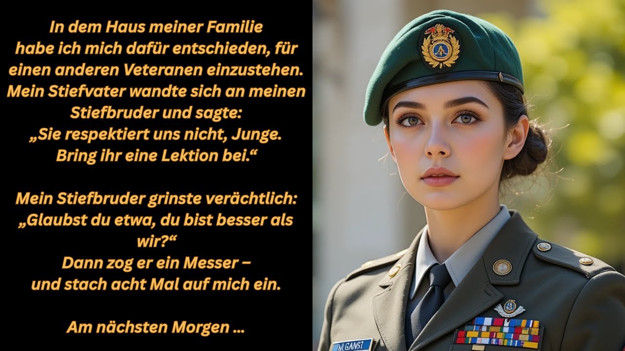 „Acht Messerstiche für einen Veteranen — Mein Stiefbruder zahlte fast den höchsten Preis“