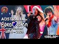 Australia 🇦🇺 in Eurovision Song Contest (2015-2025)