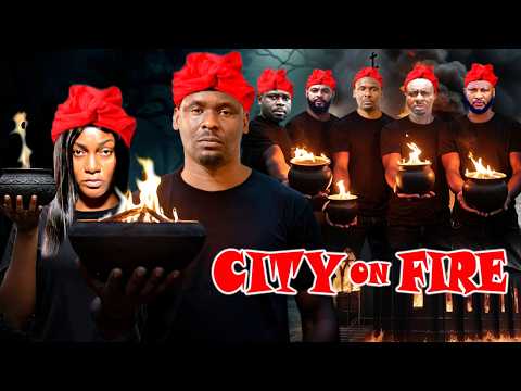 CITY ON FIRE, Latest 2026 Nollywood Movies 2026, Zubby Michael, Queen Nwokoye still