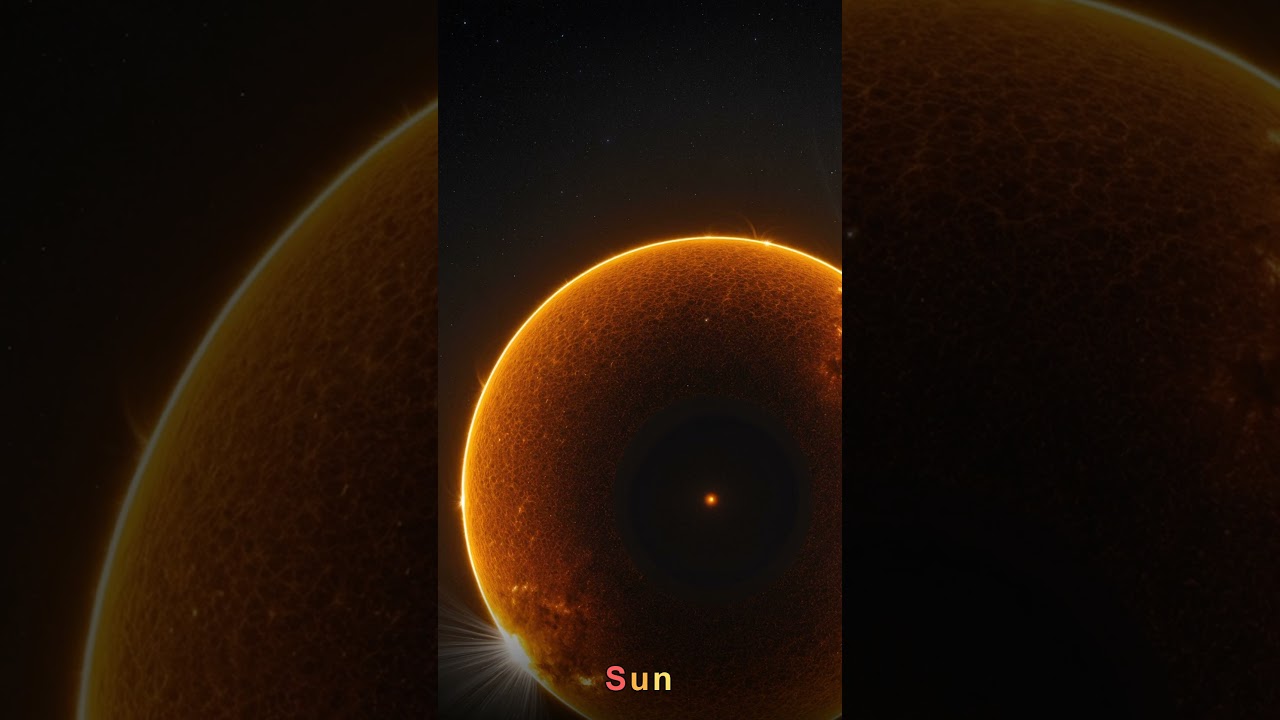 ☀️ The Sun — the star at the center of our solar system.