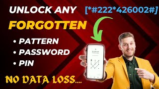 How To Unlock Phone If Forgot Password || Unlock Android Phone Password Pattern Without Losing Data