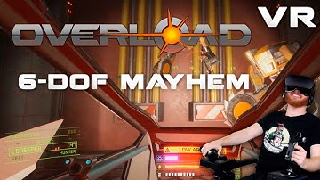 Overload VR - 6DOF Descent-inspired shooter gameplay from the free playable teaser on Oculus Rift