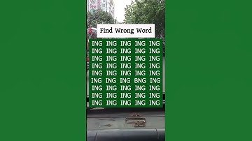 5 Seconds For You To Spot . Try Your Skills  #brainteaser #search #find #puzzle