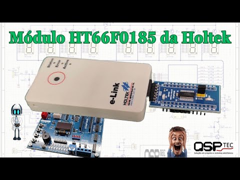 Modulo de desenvolvimento Holtek - HT66F0185
