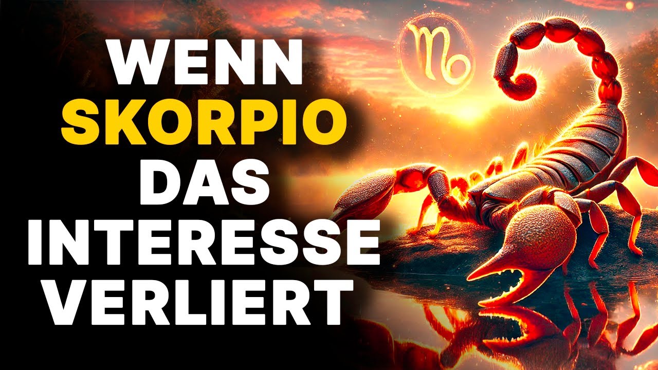 Die Hauptgründe, warum Skorpione Schluss machen. 💔 Schockierende Wahrheit!