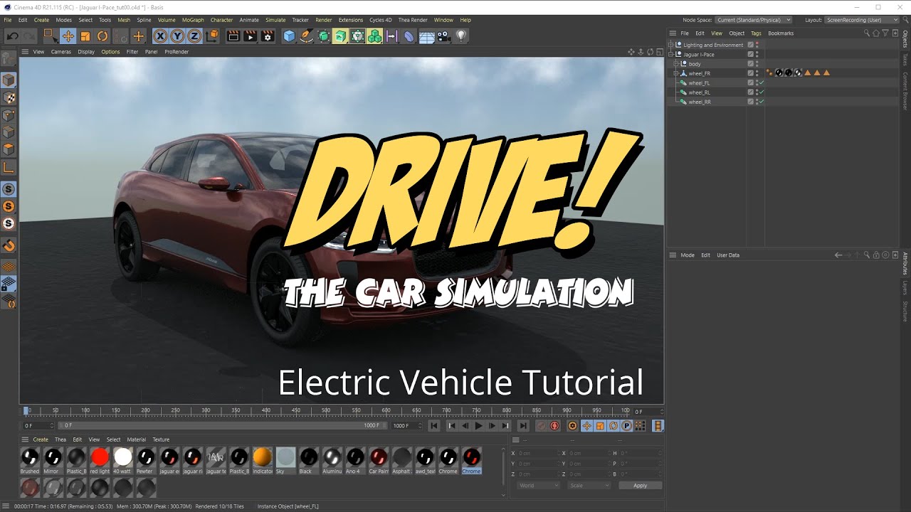 DRIVE Electric Vehicle Tutorial - YouTube