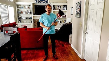 Tips on Sweeping The Floor With Low Vision | Life After Sight Loss