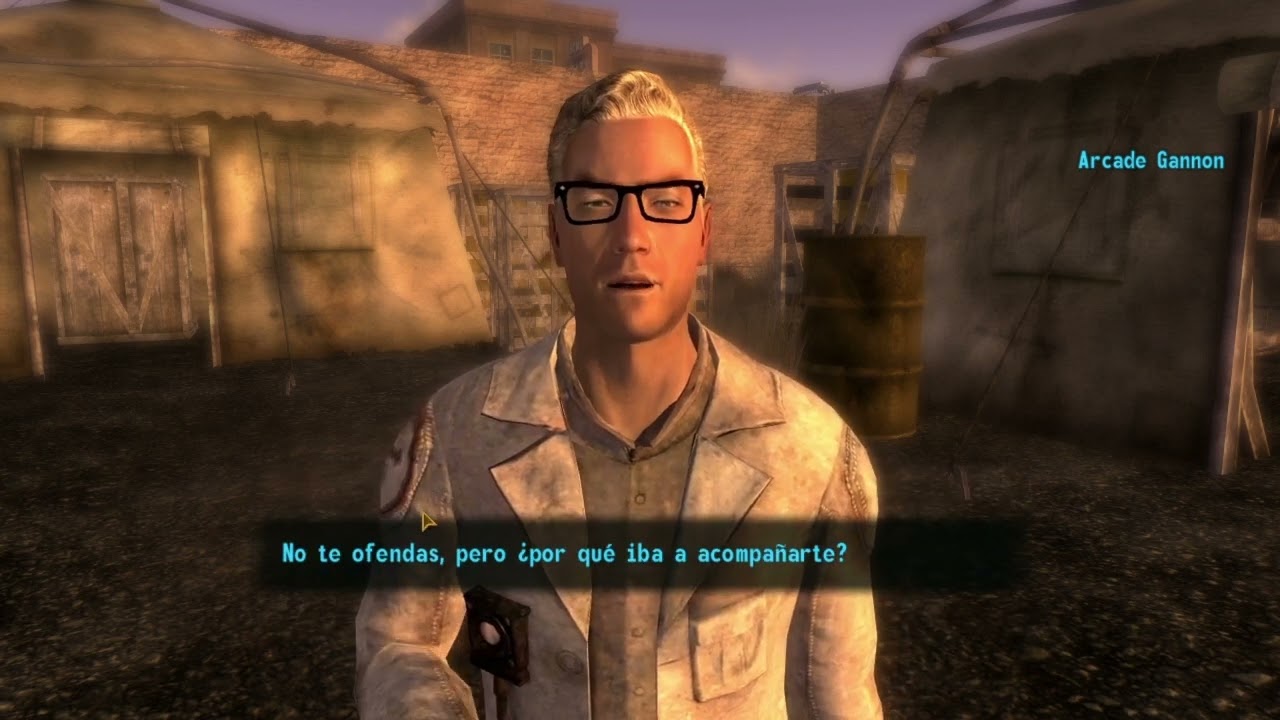 Tutorial- como tener a arcade Gannon en Fallout new vegas