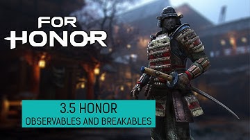 For Honor • Samurai Chapter 3.5 Collectibles • Observables and Breakables