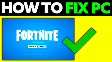 How To FIX Fortnite Login Failed PC (2025)