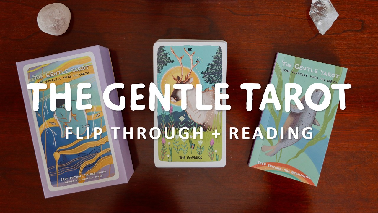 The Gentle Tarot: Seed Edition Flip-Through + Reading 🦦💗✨ (Mari