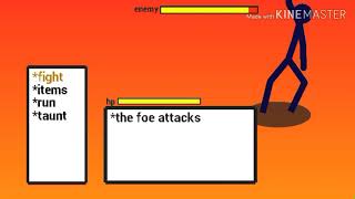 Sticknodes | My finished turn based fight animation!