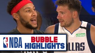 With the nba 2020 season back we bring bubble highlights from week 2
of scrimmage in orlando restart as pl...