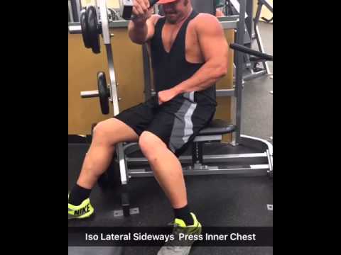 Iso Lateral Bench Press Sideways