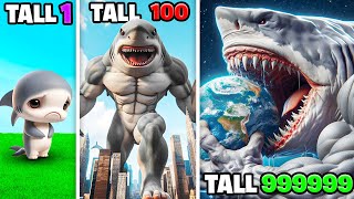 Shortest To TALLEST SHARK EVER In GTA 5!