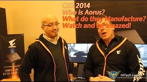 CES 2014 - Aorus
