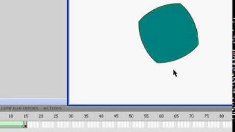 Shape Tween In Flash Cs4 (beginners)