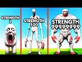 Upgrading SCP-096 Into STRONGEST MAN (GTA 5)
