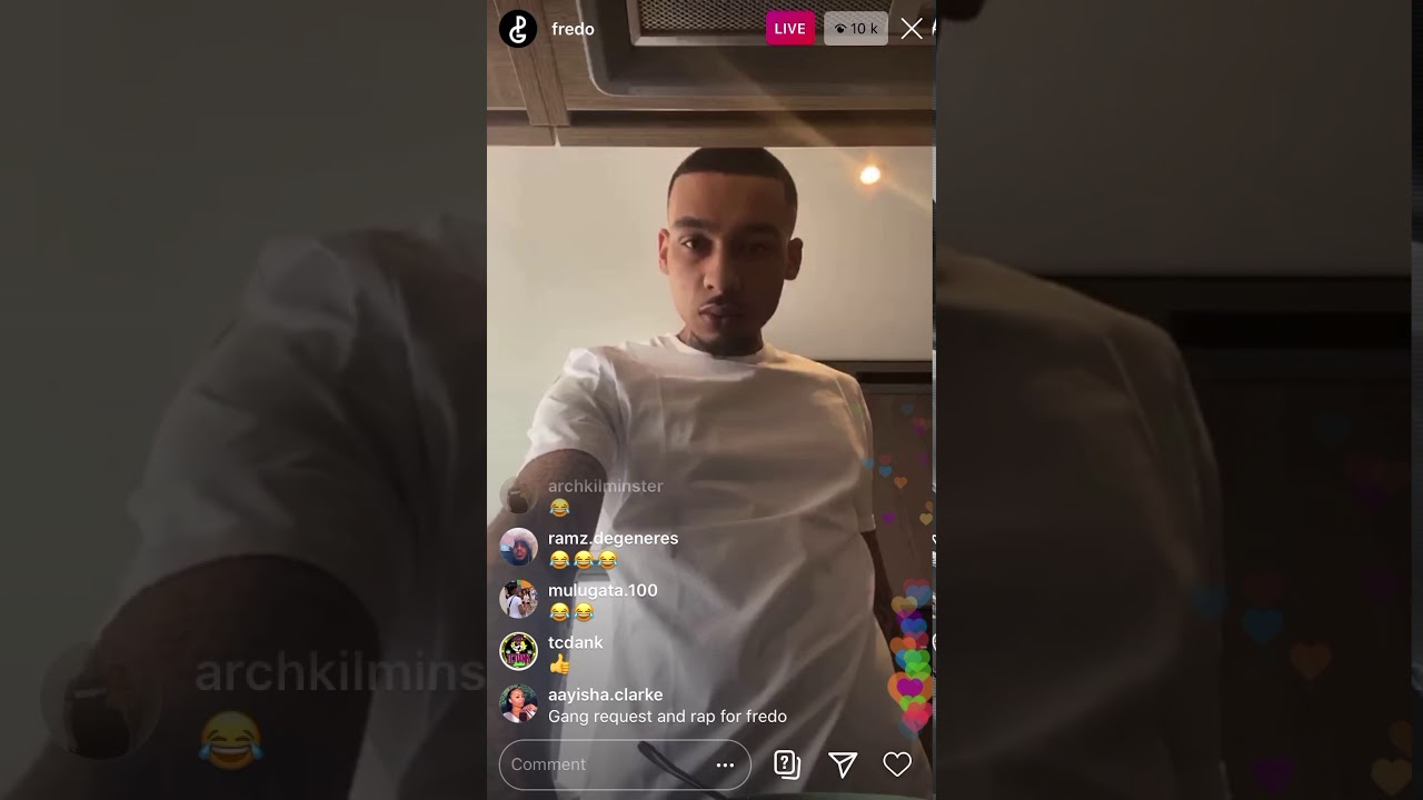 Fredo Violates Annoying Fan On Insta Live