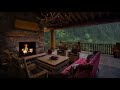 Cozy Room | Heavy Thunder Rain Sounds for Sleeping | 2 Hours