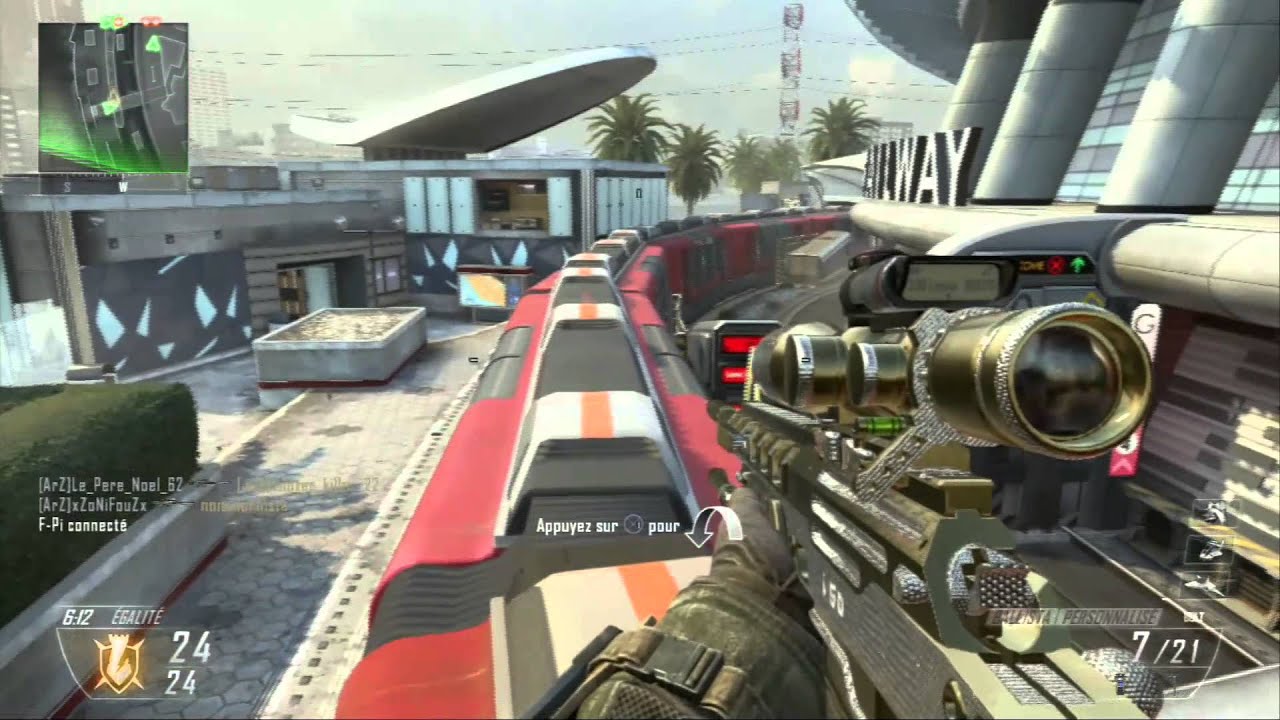 Black Ops 2 : Gameplay en live avec des rÃ©action inattendu. ;) - 