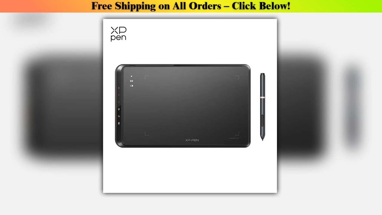 XPPen Star05 Graphics Tablet Wireless USB 2048 levels Battery-free Stylus 8 Inch Drawing Tablet