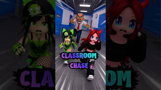 CLASSROOM CHASE 🏃♀️ Team School Breakout #shorts #roblox #fyp