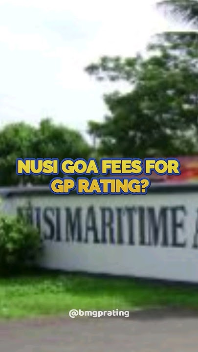 How Much Does NUSI Goa Charge for GP Rating? Exploring Fees and Cost How Much Does NUSI Goa Charge for GP Rating? Exploring Fees and Cost