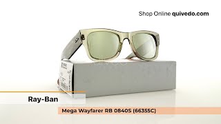 Ray-Ban Mega Wayfarer RB 0840S (66355C)