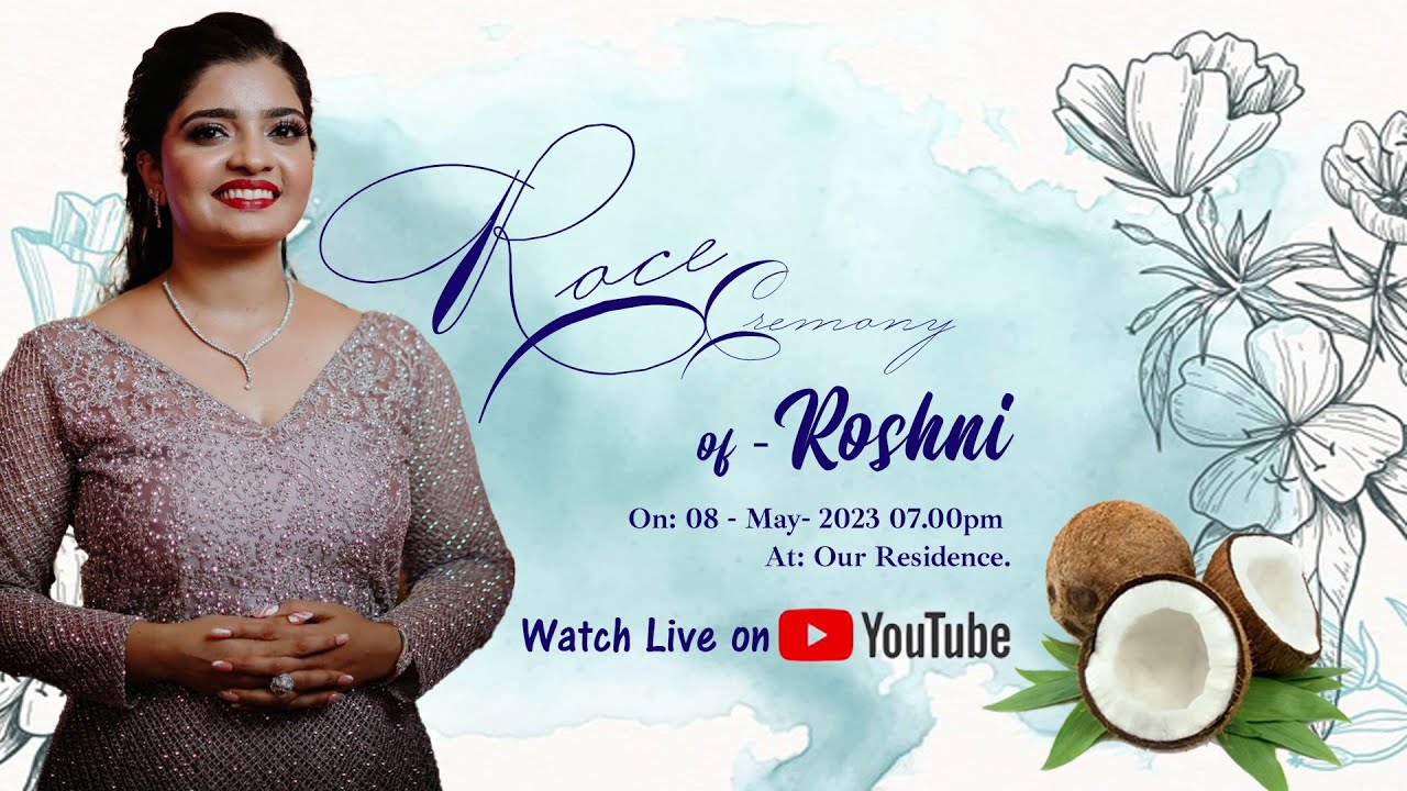 Join Us For Virtual Roce Ceremony of - ROSHNI