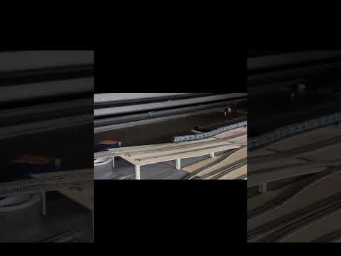 Homemade elevated climbing test #ngauge #train #nscale #railway #e233系1000番台 #京浜東北線