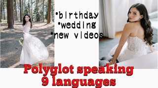 Polyglot speaking 9 languages
