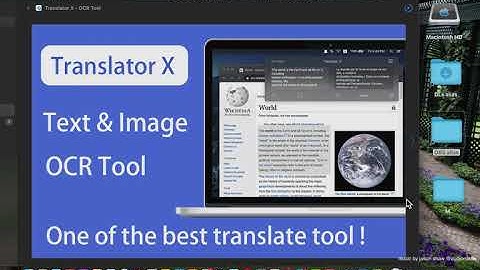 [MAC OS] Translator X OCR Tool - Mac App Store (Basic Overview)