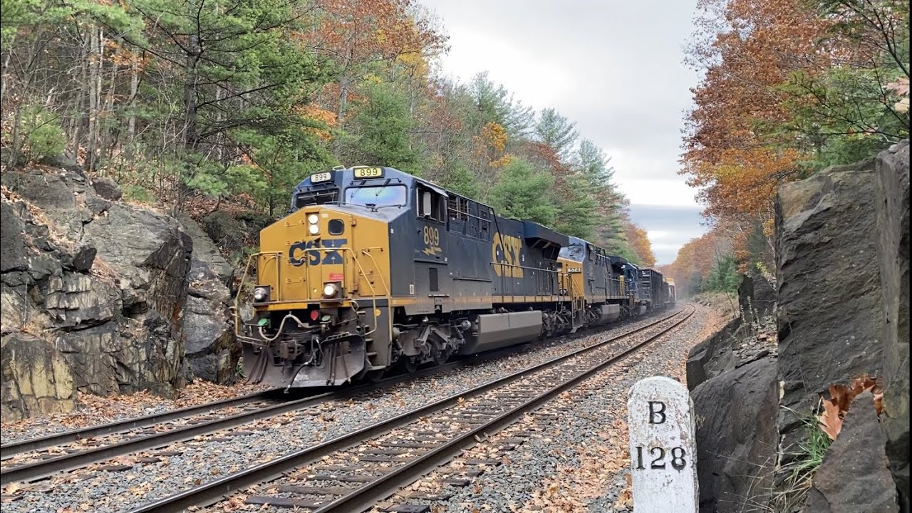 A day of trains on the CSX Berkshire Sub (10/24/20)