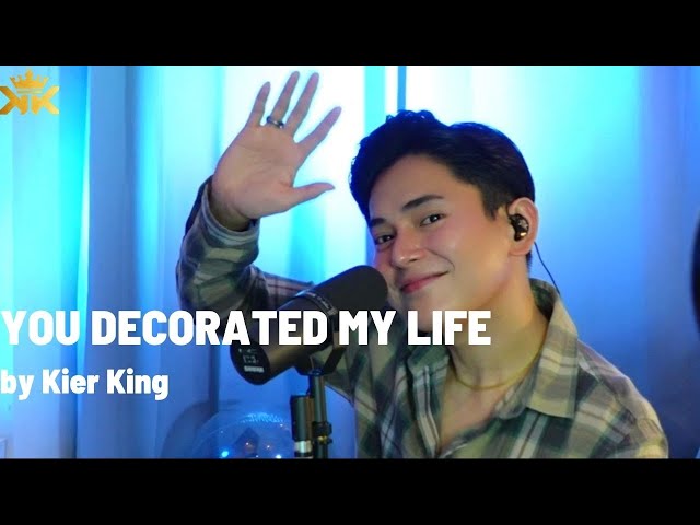 YOU DECORATED MY LIFE | KENNY ROGERS | Kier King Live Cover class=