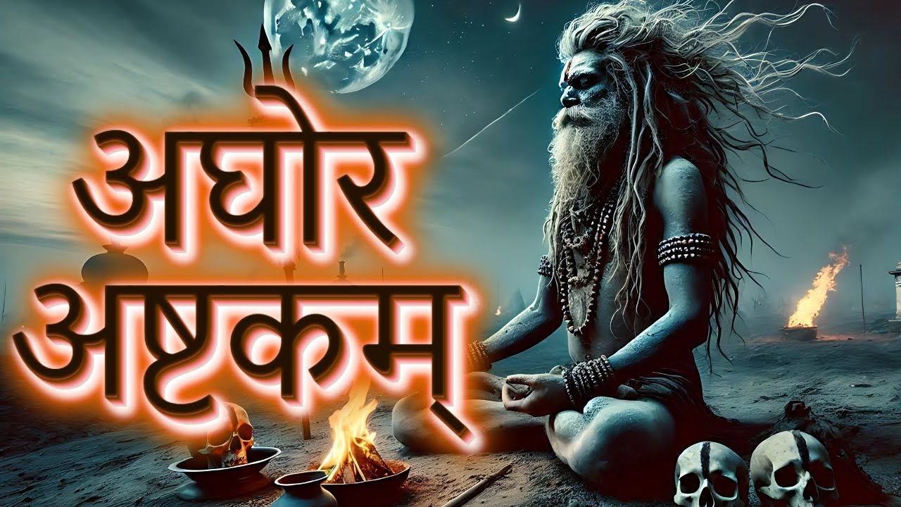 अघोराष्टकम् | Aghorashtakam | Powerful Shiva Stotra | Rudra Mantra | Mahakal Chant | भैरव स्तुति