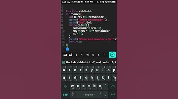 C Program - Reversing A Number / C Program / Programming In C / Programming For Beginners