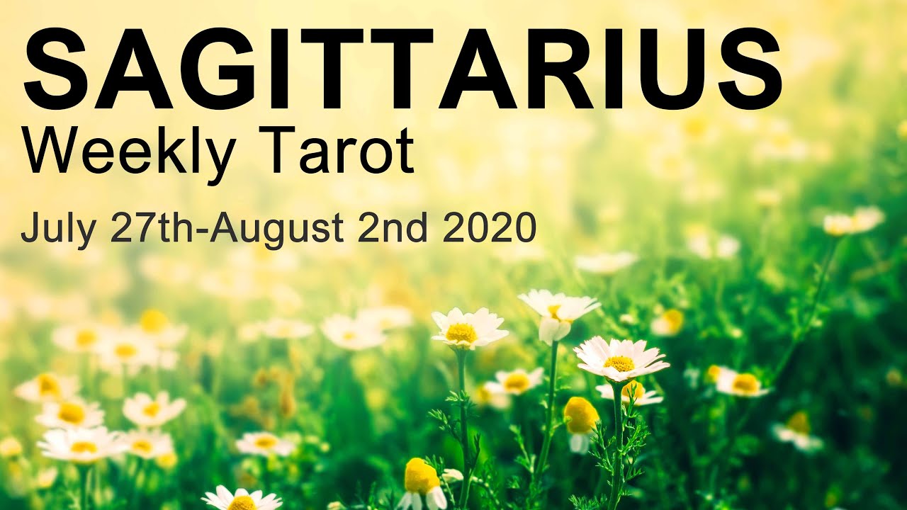 SAGITTARIUS WEEKLY TAROT READING 