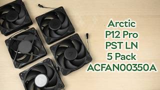 Розпаковка Arctic P12 Pro PST LN - 5 Pack (ACFAN00350A)