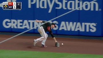 BAL@NYY: Sanchez hammers a two-run double to right