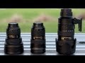 Nikon Holy Trinity of lenses