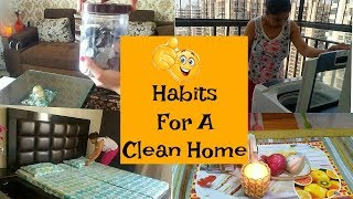 10 Everyday Habits to Keep Your House Clean and Organized In Hindi | Indian Mom Studio