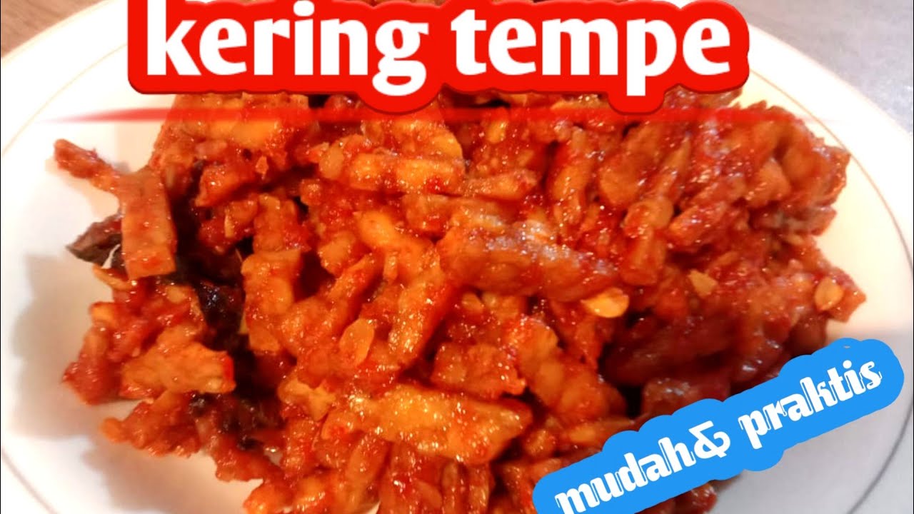 RESEP KERING TEMPE ||   menu sehari-hari mudah & praktis